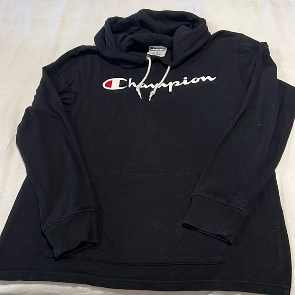 Champion Other - Black Champion hooded sweatshirt